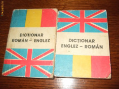Dictionar roman englez si englez roman foto