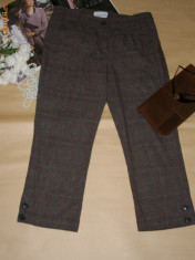 ~Pantaloni treisferturi LINEAEMME, marime 38, OFERTA!!~ foto