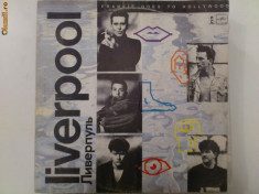 Disc vinil vinyl pick-up Electrecord FRANKIE GOES TO HOLLYWOOD Liverpool foto