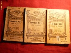 Horatiu - Ode si Epode vol 1,2, 3 si 4 ,Ed. Alcalay BPT nr.1321-1327 foto