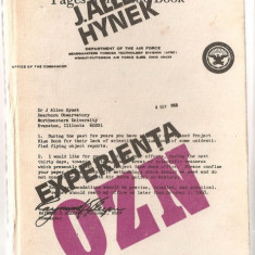 (C1048) EXPERIENTA OZN O CERCETARE STIINTIFICA DE J. ALLEN HYNEK, EDITURA DACIA, CLUJ-NAPOCA, 1978, TRADUCERE DE ION HOBANA SI PETRE-GRIGORE NASTASE