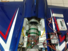 Vand motor cu reactie pentru aeromodel foto