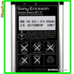 Acumulator baterie BST 37 Sonny Ericsson D750i J110a J110c J110i J120c J120i J2206a J220c J220i J230c J230i K200c foto