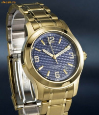 CEAS AUTOMATIC , Monte Wehro , model Ecuador Blue Gold - 10 ATM WATER RESISTANT- la PRET MINIM ! ! ! foto