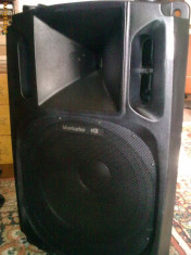 Boxe Profesionale Montarbo active W 17 A 600 watt RMS 2 Buc; huse originale; perfecta stare de functionare, foto