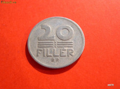 Ungaria 20 filler 1971 foto