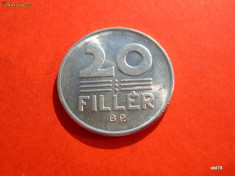 Ungaria 20 filler 1981 foto