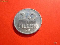 Ungaria 20 filler 1979 foto