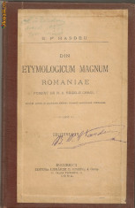 B. P. Hasdeu - Din Etymologicum Magnum Romaniae ( bucati alese ) - 1894 foto