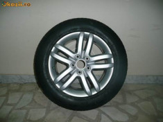 Janta originala Audi Q7 18 inch cu cauciuc nou Goodyear iarna foto