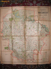 Planul Municipiului Bucuresti - 1946 foto