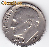 SUA USA DIME 1980 P foto