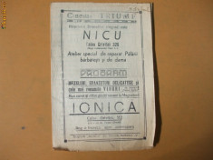 Program cinema Triumf 1937 foto