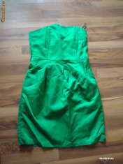 Rochie H&amp;amp;amp;amp;amp;M verde marimea M L 42 Eu pretabil pt un 38/40 foto