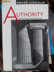 AUTHORITY -CONSTRUCTION AND CORROSION -CARTE IN ENGLEZA foto