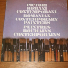 PICTORI ROMANI CONTEMPORANI album color - Uniunea Artistilor Plastici 1989