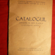 Catalog Expozitie Arta Plastica si Fotografie -1956