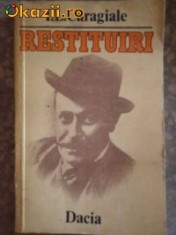 Ion Luca Caragiale - Restituiri foto