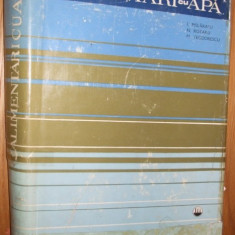 ALIMENTARI CU APA - I. Pislarasu , M. Teodorescu - 1970, 515 p