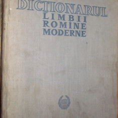 DICTIONARUL LIMBII ROMANE MODERNE 1958, 961 p.; cca. 50.000 de cuvinte