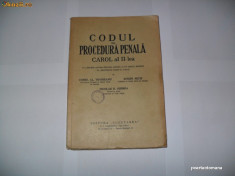 Codul de procedura penala Carol al II-lea / Const. Al. Viforeanu/Eugen Petit /Nicolae Ghimpa foto