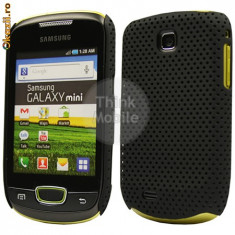 Husa mesh neagra Samsung Galaxy Mini S5570 foto