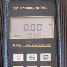 Fiber Optic Power Meter- 3M Photodyne Fibre Optic Power Meter