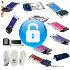 Decodare / unlock modem / router ZTE Huawei Onda Option Sierra Pantech Novatel Toshiba Amoi Dell etc foto