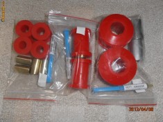 set bucse din poliuretan skoda octavia 98-04 suspensie fata foto