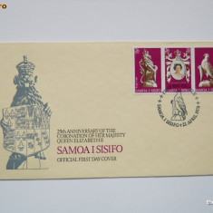 FDC-SAMOA I SISIFO,necirculat,21aprilie1978!