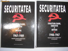 Securitatea. Structuri/cadre, obiective si metode. 1948-1989 (vol. I-II) foto