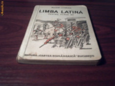 Limba Latina pentru Clasa IIIa - Bujor Chiriac foto