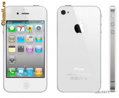 iPhone 4 8GB white SIGILAT codat Orange Romania - SUPER PRET - TRANSPORT GRATUIT !!! foto