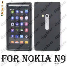 NOKIA N9 - HUSA NOKIA N9 - POWER BLACK TPU - NOKIA N9 - PROTECTIE NOKIA N9 - MODEL NOU foto