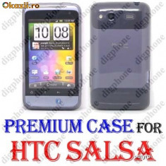 HTC Salsa C510e - HUSA HTC SALSA C510e - PROTECTIE TPU HTC SALSA C510e - GREY EDITION foto