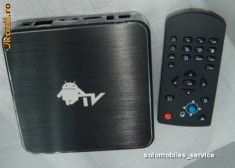 Media Player ANDROID TV BOX cu Android 2.3 WiFi RJ45 Usb Cortex-A8 1.2GHZ +RAM 512mb +HDD 4gb foto