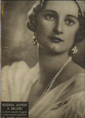 Realitatea Ilustrata : regina Astrid a Belgiei (1935) foto