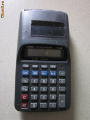 Aparat de calcul Casio cu banda de hartie foto