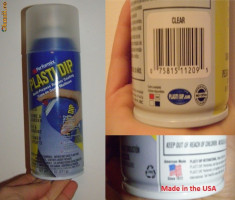 Plasti Dip Spray - Cauciucul Multifunctional, Plastidip Transparent CLEAR foto