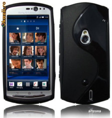 Vand husa S-LINE GEL SONY ERICSSON XPERIA NEO plus folie bonus foto