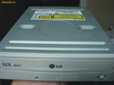 CDROM PC Desktop LG IDE 52X MAX model GCR-8523B foto