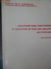 CARTE IN FRANCEZA-ANALPHABETISME FONCTIONNEL ET EDUCATION DE BASE ADULTES foto