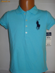 Tricou Polo Ralph Lauren fete 5-6 ani foto