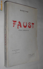Faust - Goethe (opera complecta _traducere de I.U. Soricu) foto