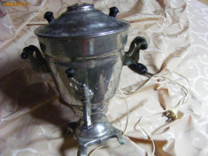 SAMOVAR ,Foarte vechi-inox-URSS-Rusesc,TRANSPORT GRATUIT,Poza reala foto