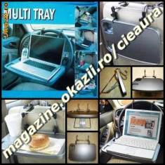 MASUTA AUTO PLIABILA MULTIFUNCTIONALA pentru LAPTOP SERVIT MASA SCRIS BEBELUSI MASUTE MULTIFUNCTIONALE MASINI foto