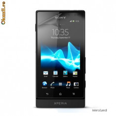 2XFOLIE PROTECTIE ECRAN SONY XPERIA SOLA(MT27i) ULTRACLEAR----LIVRARE GRATUITA foto