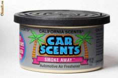 Odorizante auto California Scents Smoke Away (Anti-tabac) foto