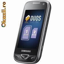 Vand samsung B7722 dual sim negru foto