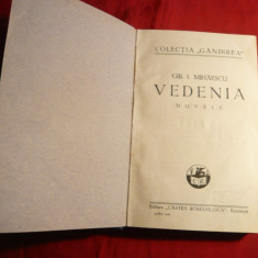 Gib I. Mihaescu - Vedenia - Nuvele SF -Prima Ed. 1929